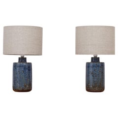 Pair of Ceramic Table Lamps by Marianne Westman for Rörstrand