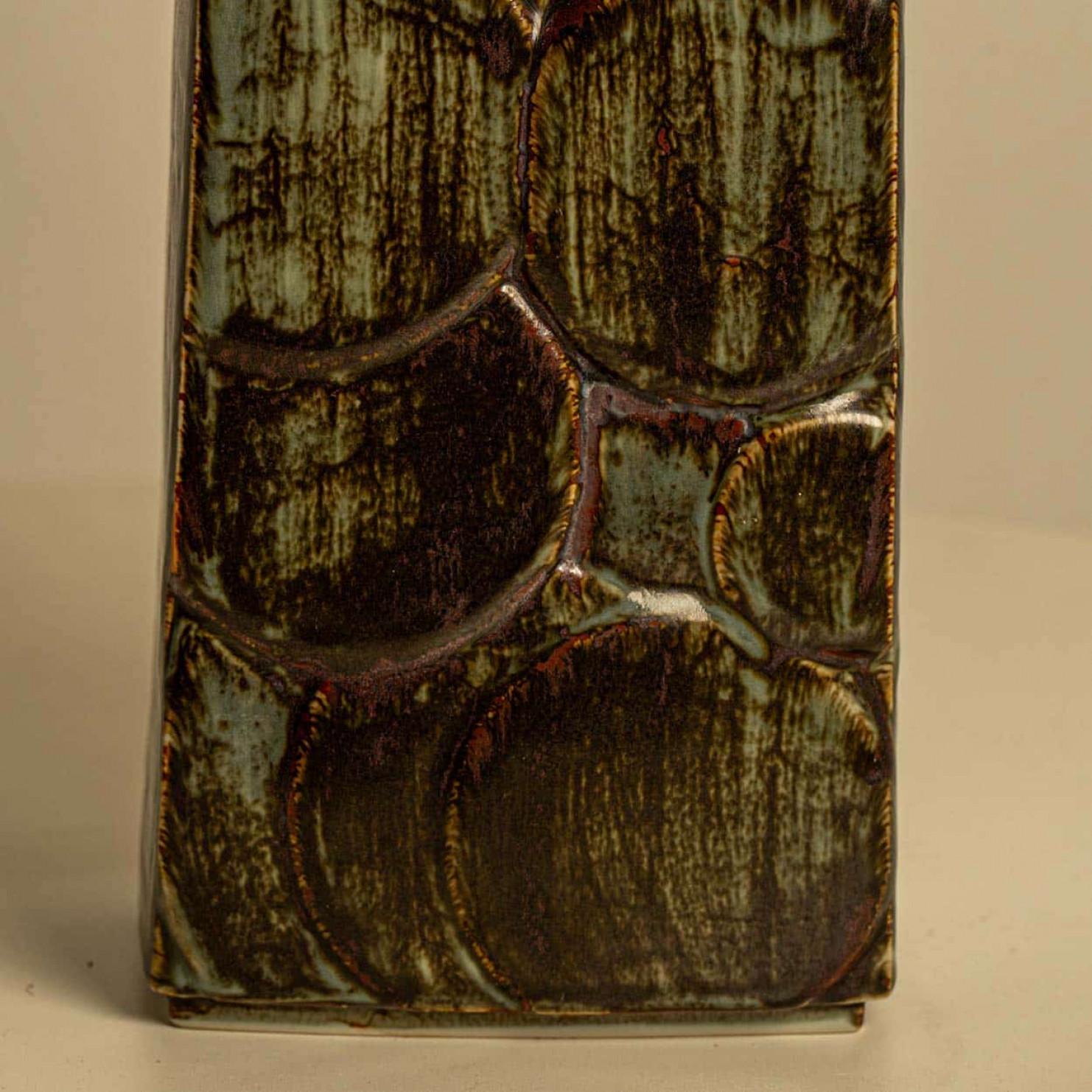 Danese Coppia di lampade da tavolo in ceramica di Soholm, Danimarca, anni '60 in vendita