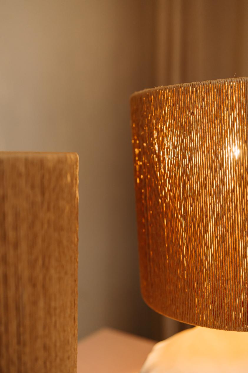 Paire de lampes de table en céramique. en vente 1