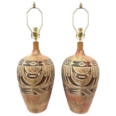 Pair of Ceramic Table Lamps