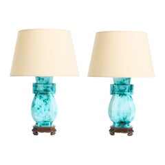 Pair of Ceramic Table Lamps