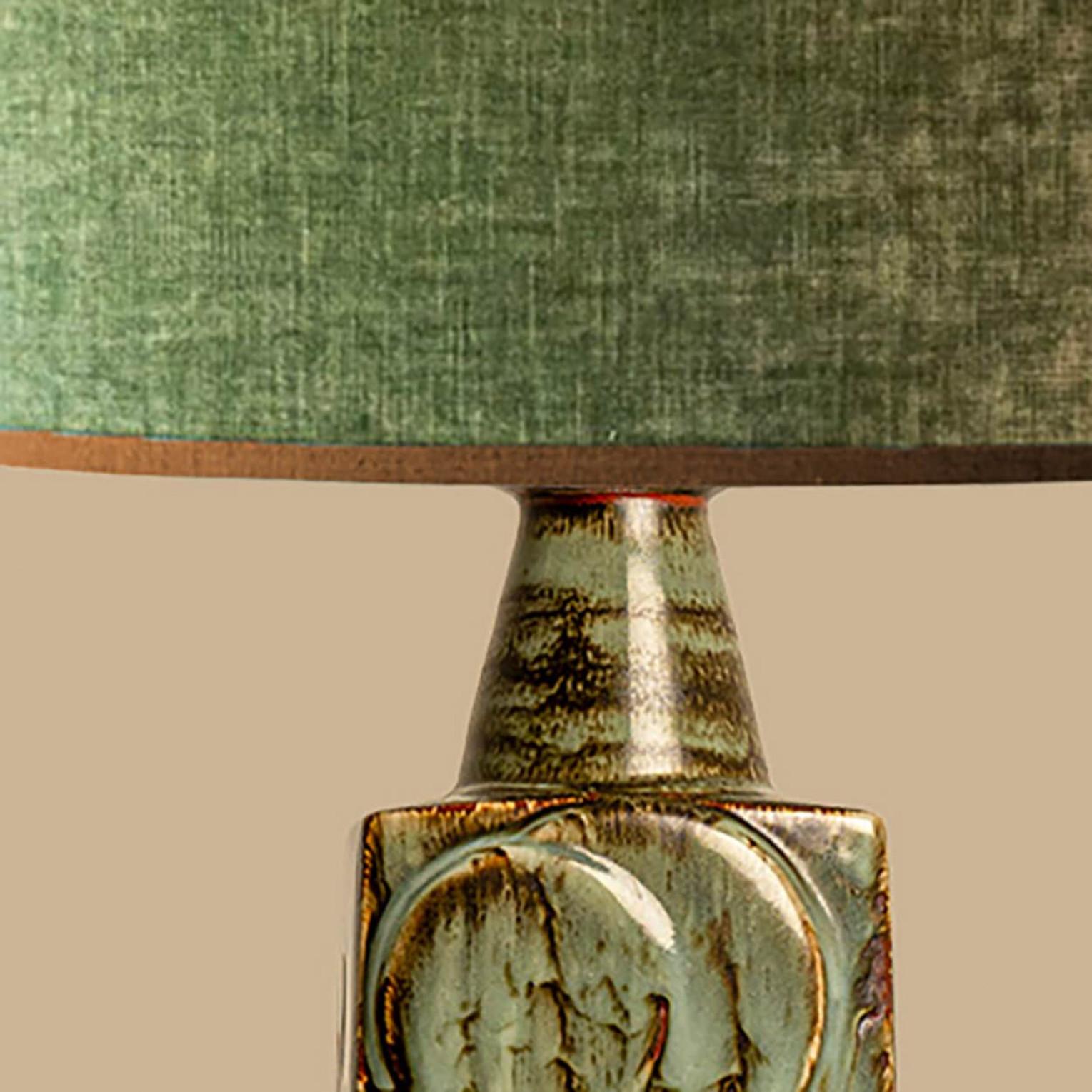 Paar keramische Tischlampen, Soholm, Dänemark 1960er Jahre (Sonstiges) im Angebot