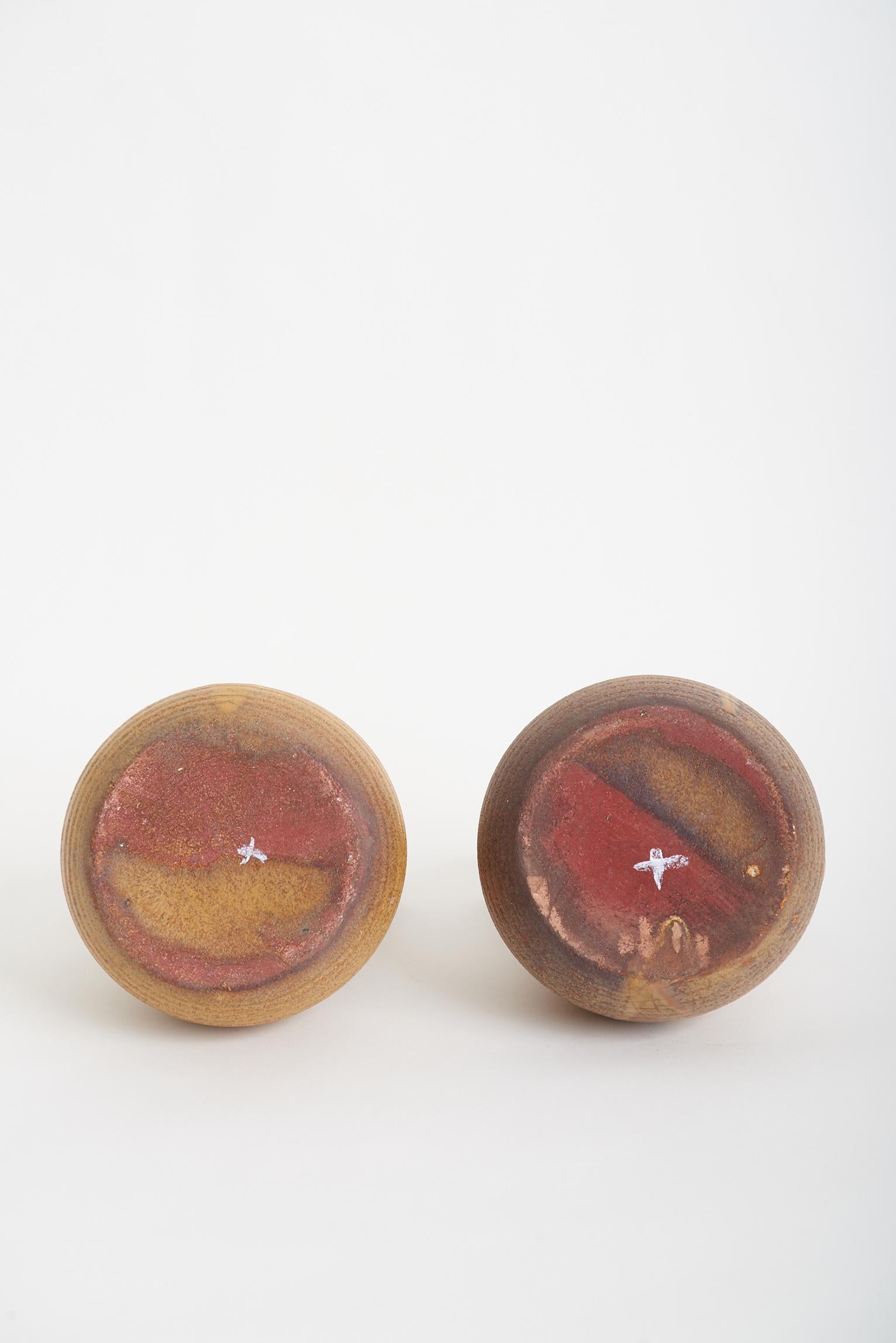 Pair of Ceramic Vases by Accolay 1