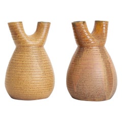 Pair of Ceramic Vases by Accolay