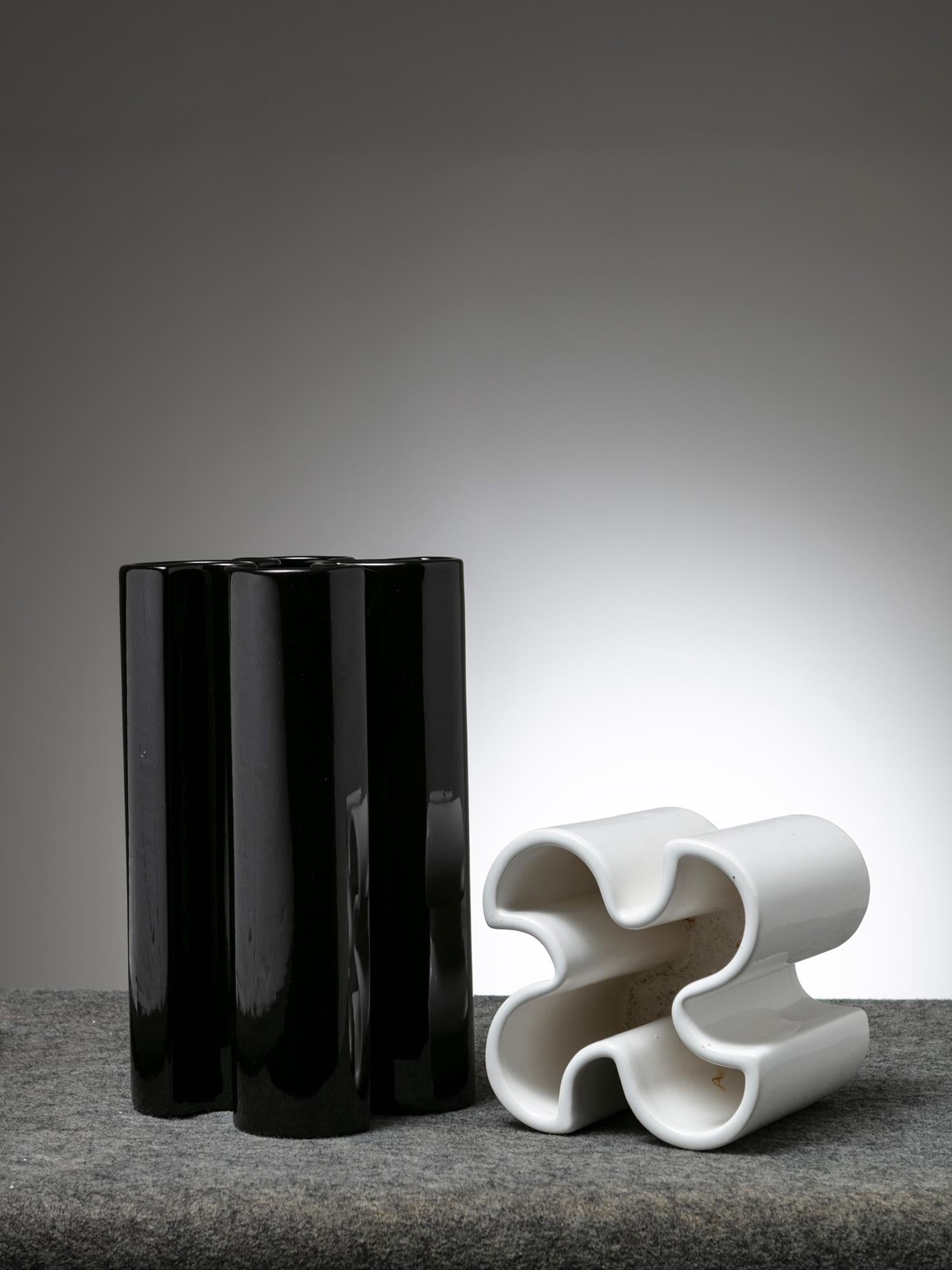 Set of two vases by Franco Bettonica for Gabbianelli.