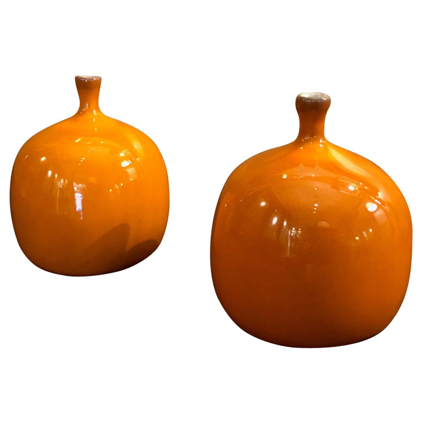 Pair of ceramic vases by Jacques and Dani Ruelland