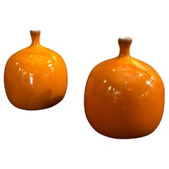 Pair of ceramic vases by Jacques and Dani Ruelland