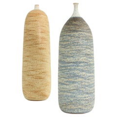 Pair of Ceramic Vases by Joan Carrillo, Spain