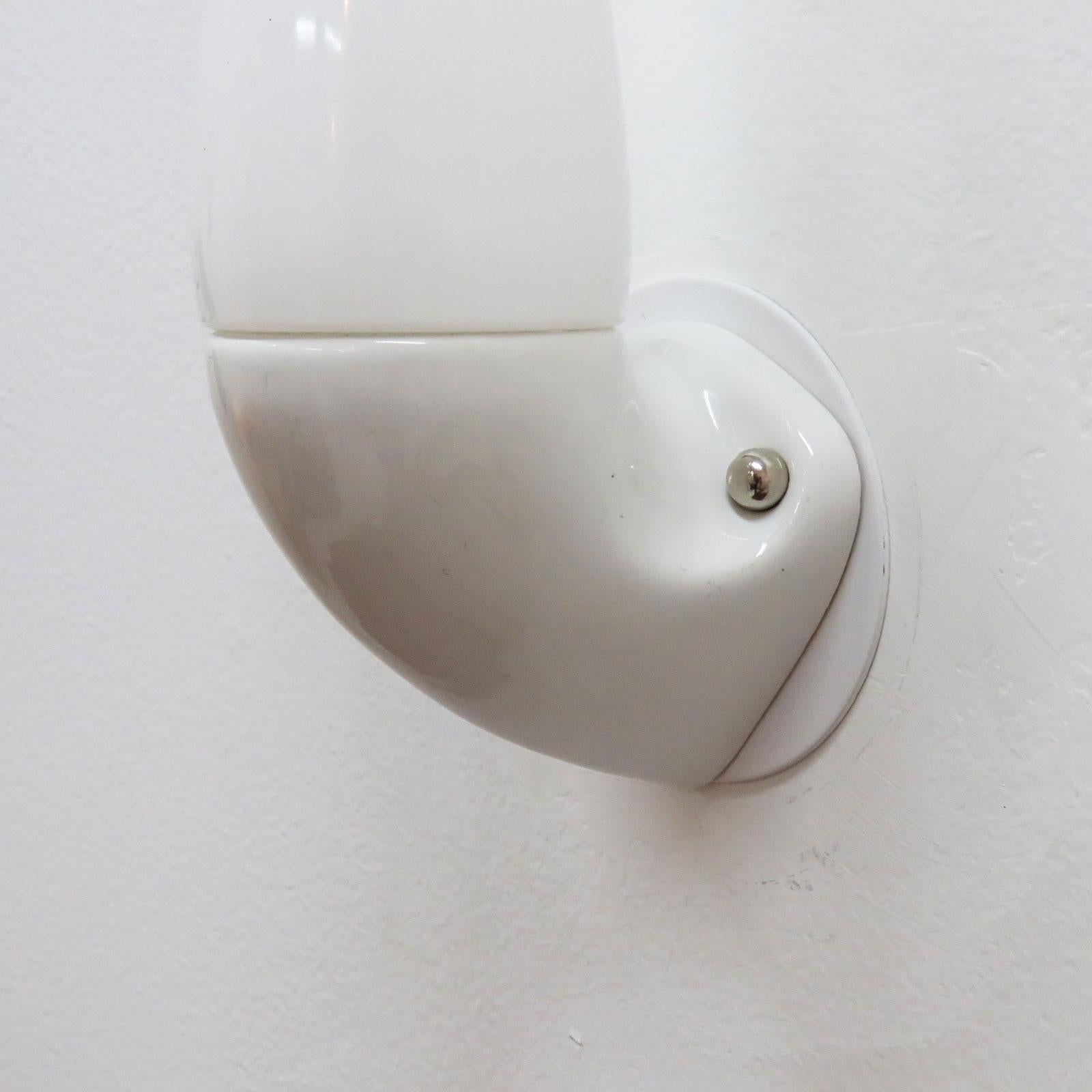 Mid-20th Century Pair of Ceramic Wall Lights by Sigvard Bernadotte