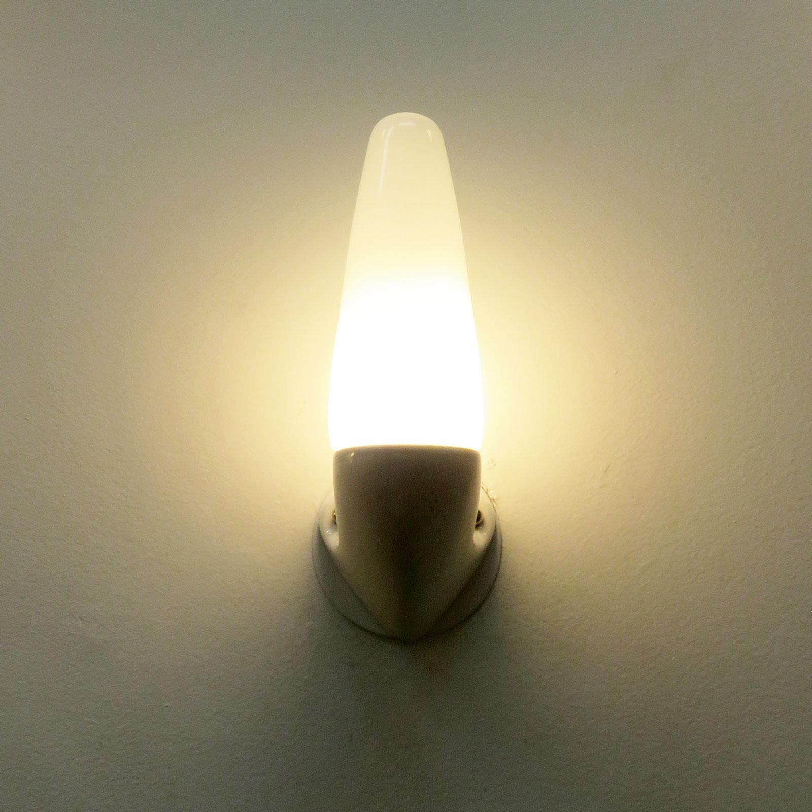 Pair of Ceramic Wall Lights by Sigvard Bernadotte 2