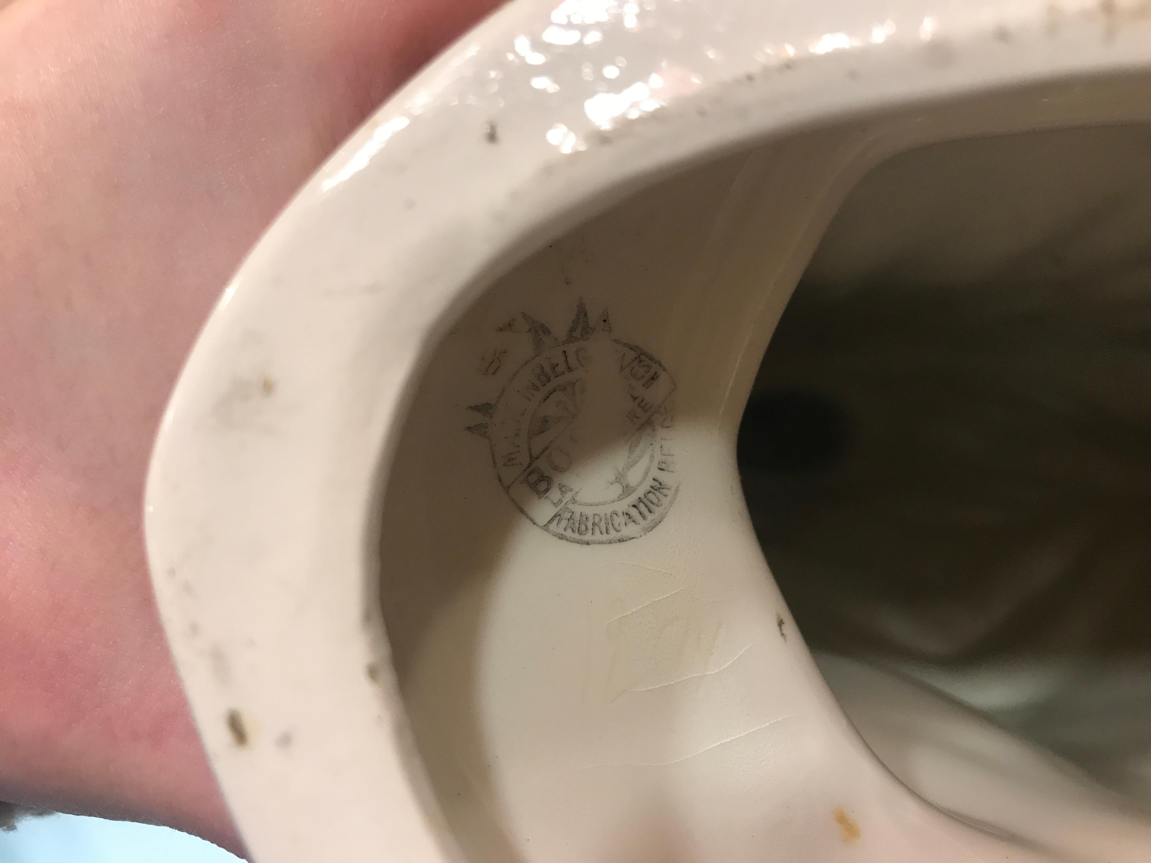 Coppia di ceramiche, Boch.F, Firma: Catherine Barjansky, Belgio in vendita 3
