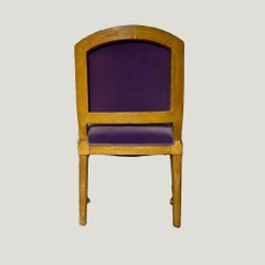 Pair of ceremonial armchairs in carved and gilded wood