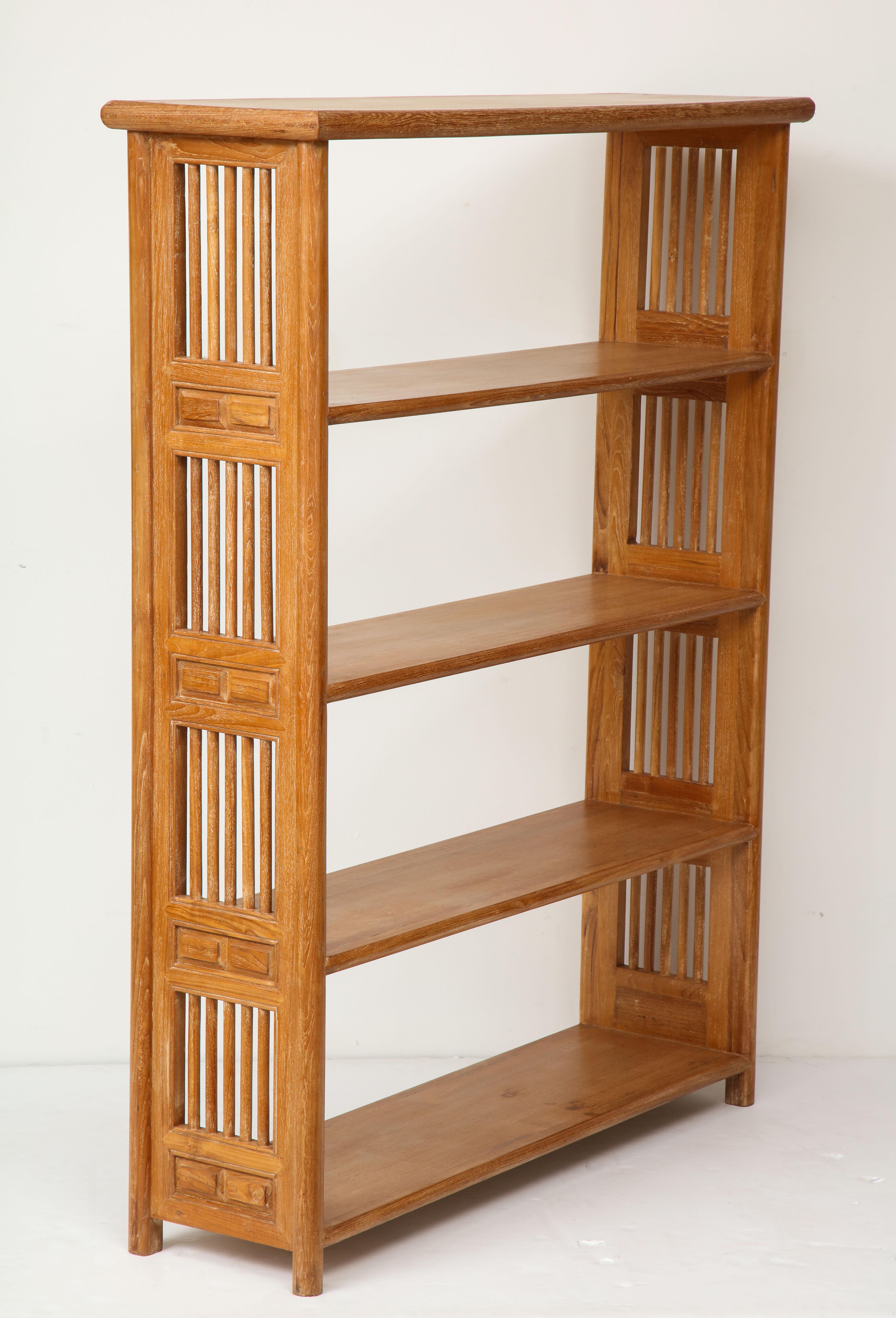 20th Century Pair of Cerused Oak Bookcases in the Vienna Secessionist Manner