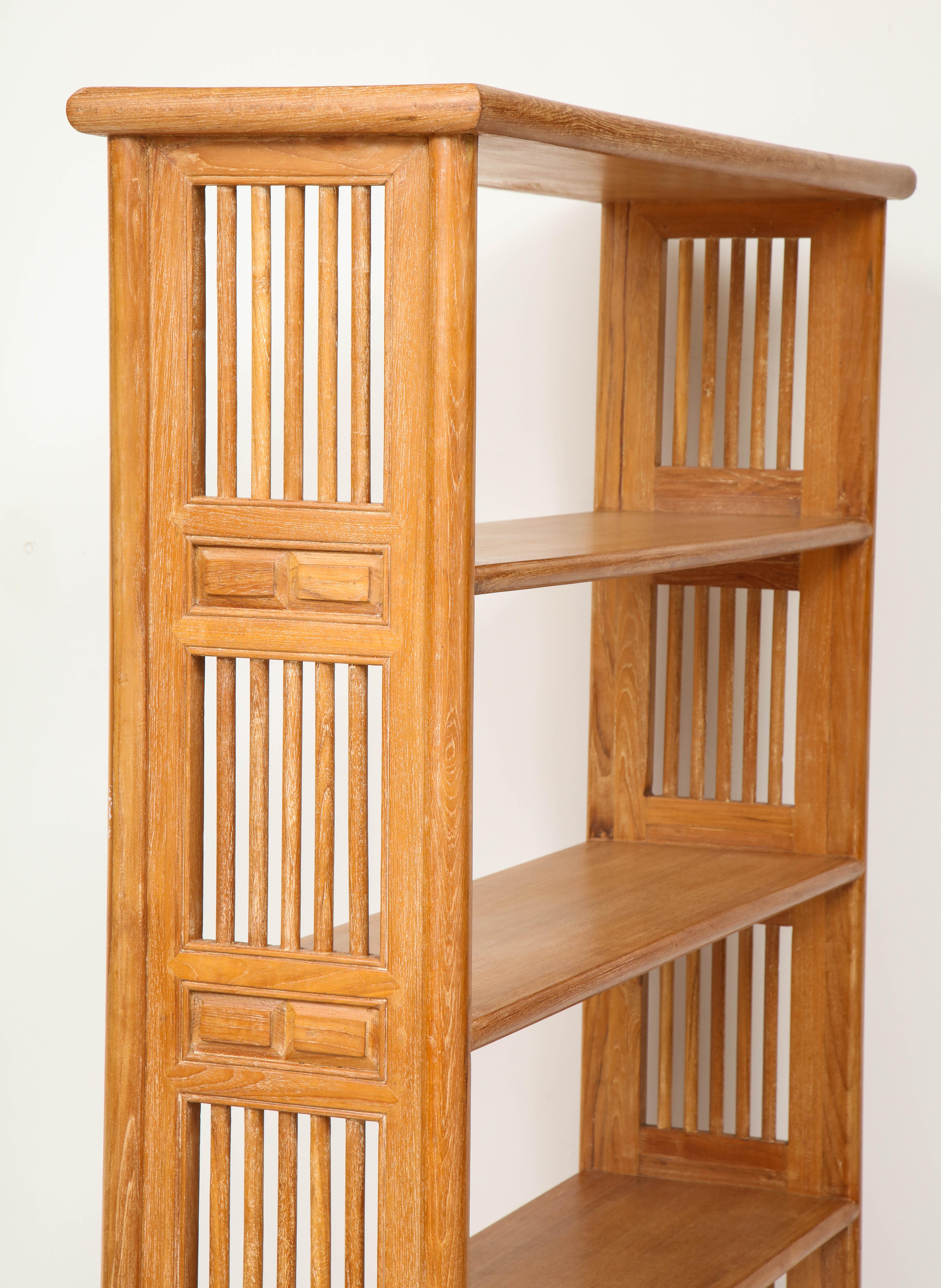 Pair of Cerused Oak Bookcases in the Vienna Secessionist Manner 1