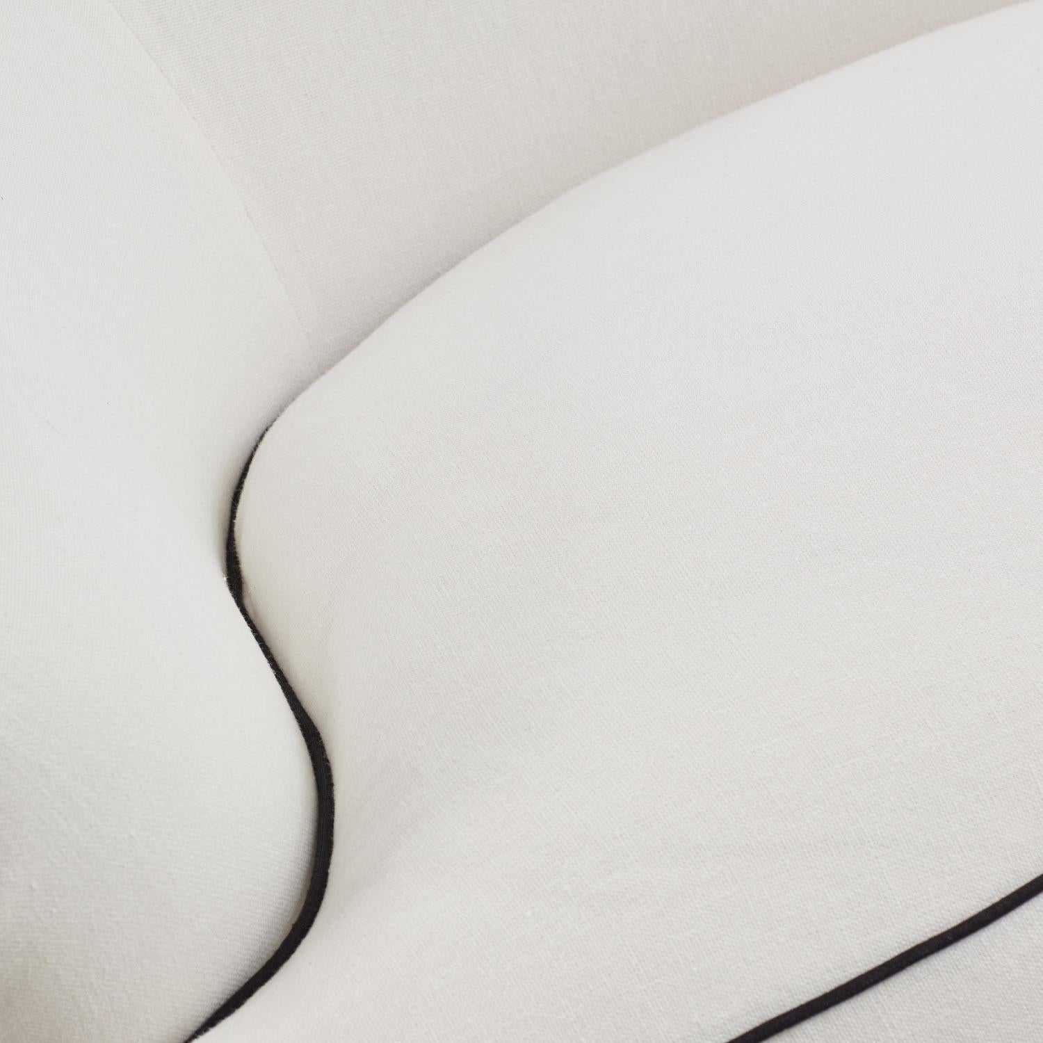 Pair of Cesare Lacca loveseat sofas - Italy, 1950s 7