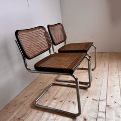 Paire de Cesca B32 Marcel Breuer pour Gavina 1960