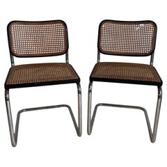 Paire de Cesca B32 Marcel Breuer pour Gavina 1960