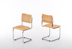 Pair of 'Cesca' chairs by Marcel Breuer, 1980s