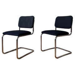 Pair of Cesca Side Chair by Marcel Breuer for Knoll, Mid-Century Modern