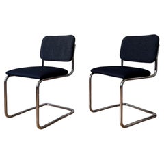 Pair of Cesca Side Chair by Marcel Breuer for Knoll, Mid-Century Modern