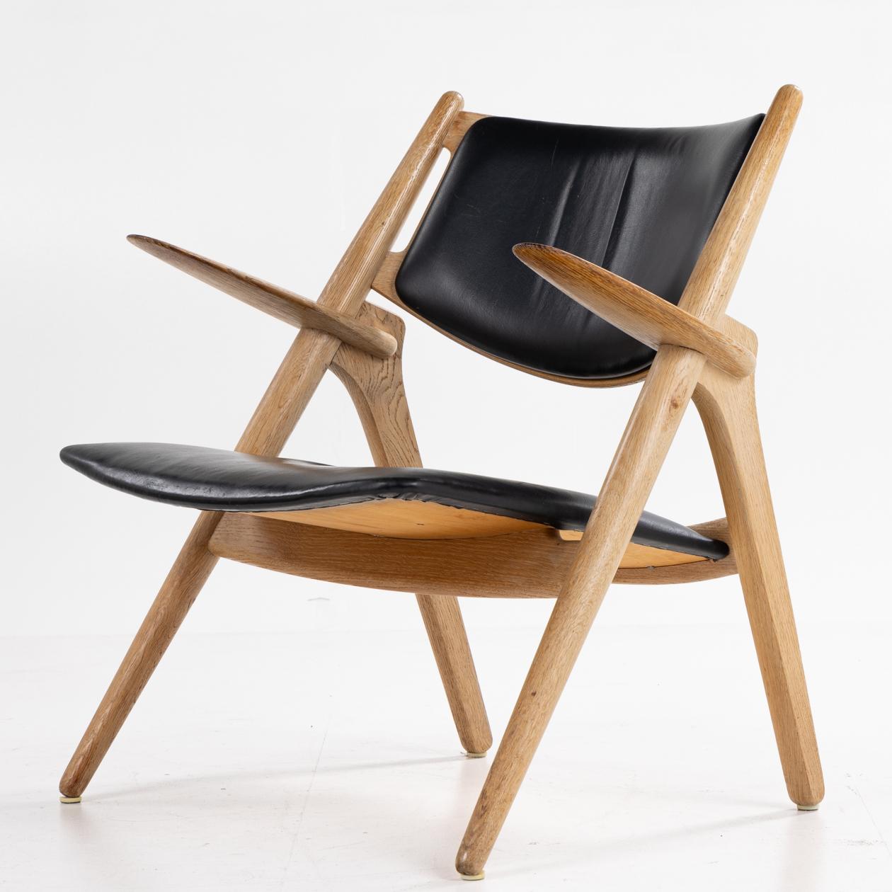 Paire de fauteuils Sawbuck de Hans J. Wegner / Carl Hansen