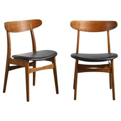 Pair of CH-30 by Hans Wegner, 1954