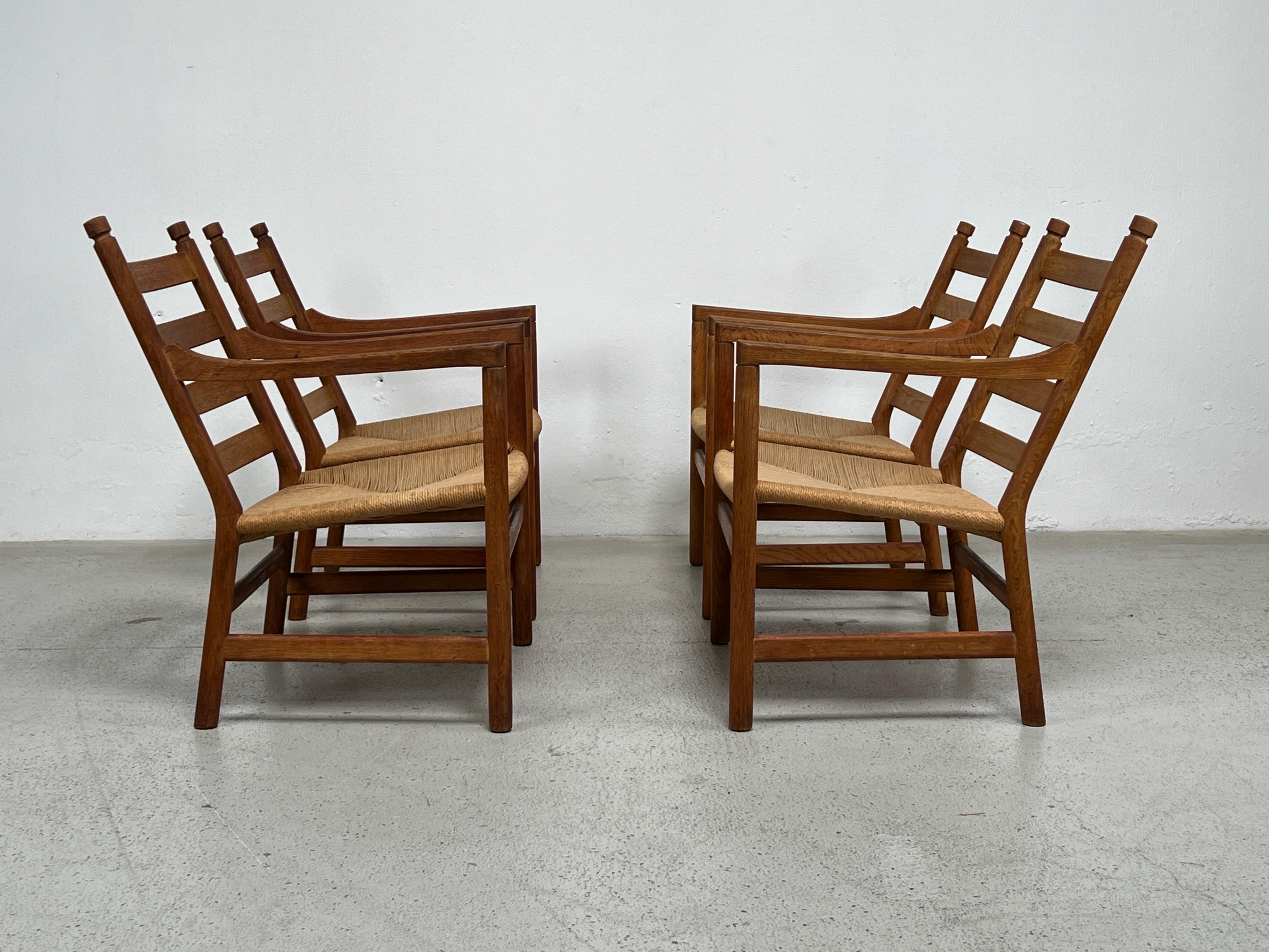 Pair of CH44 Lounge Chairs by Hans Wegner  For Sale 9