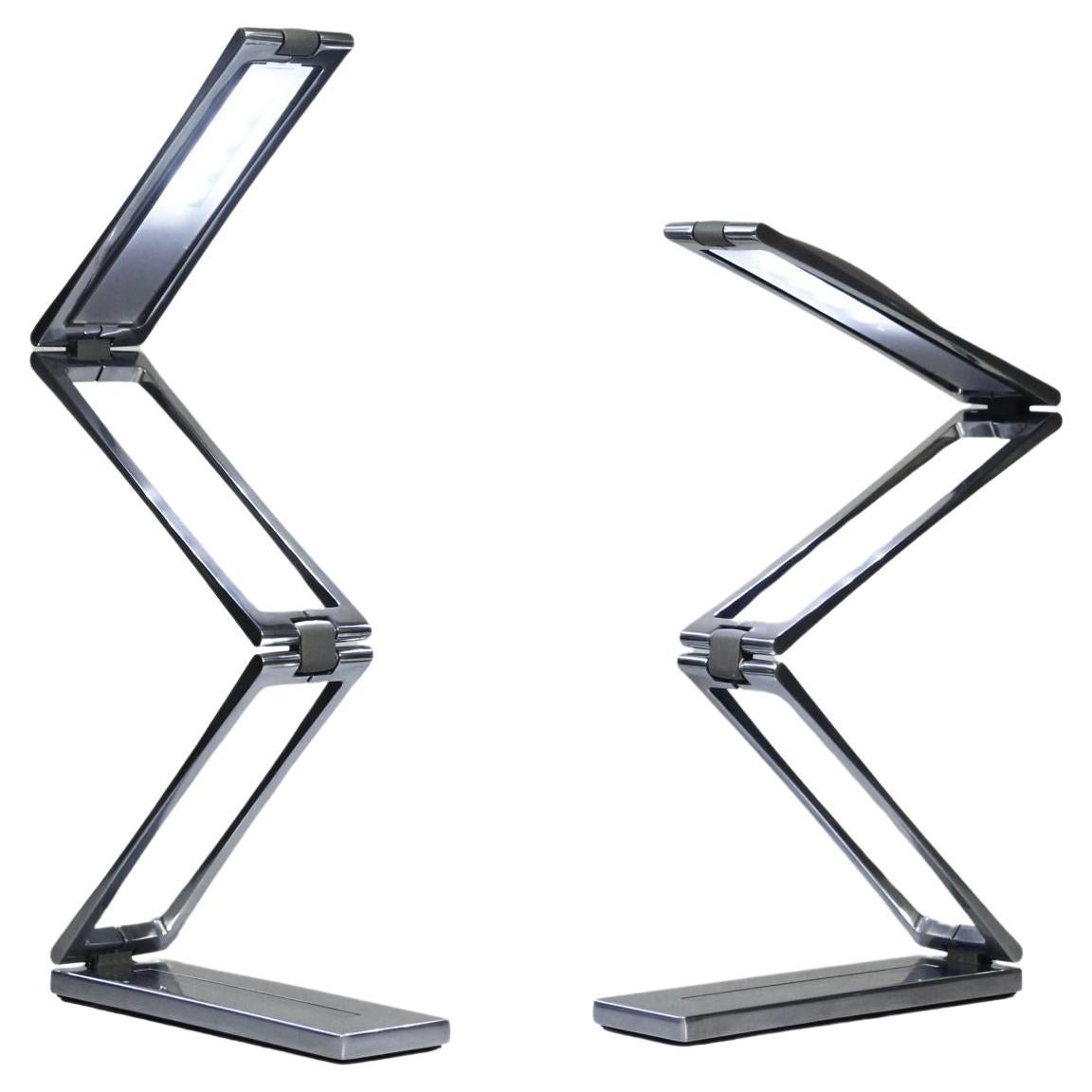 Pair of "Chain" desk lamps by Ilaria Marelli & Nemo Cassina, 2007 For Sale