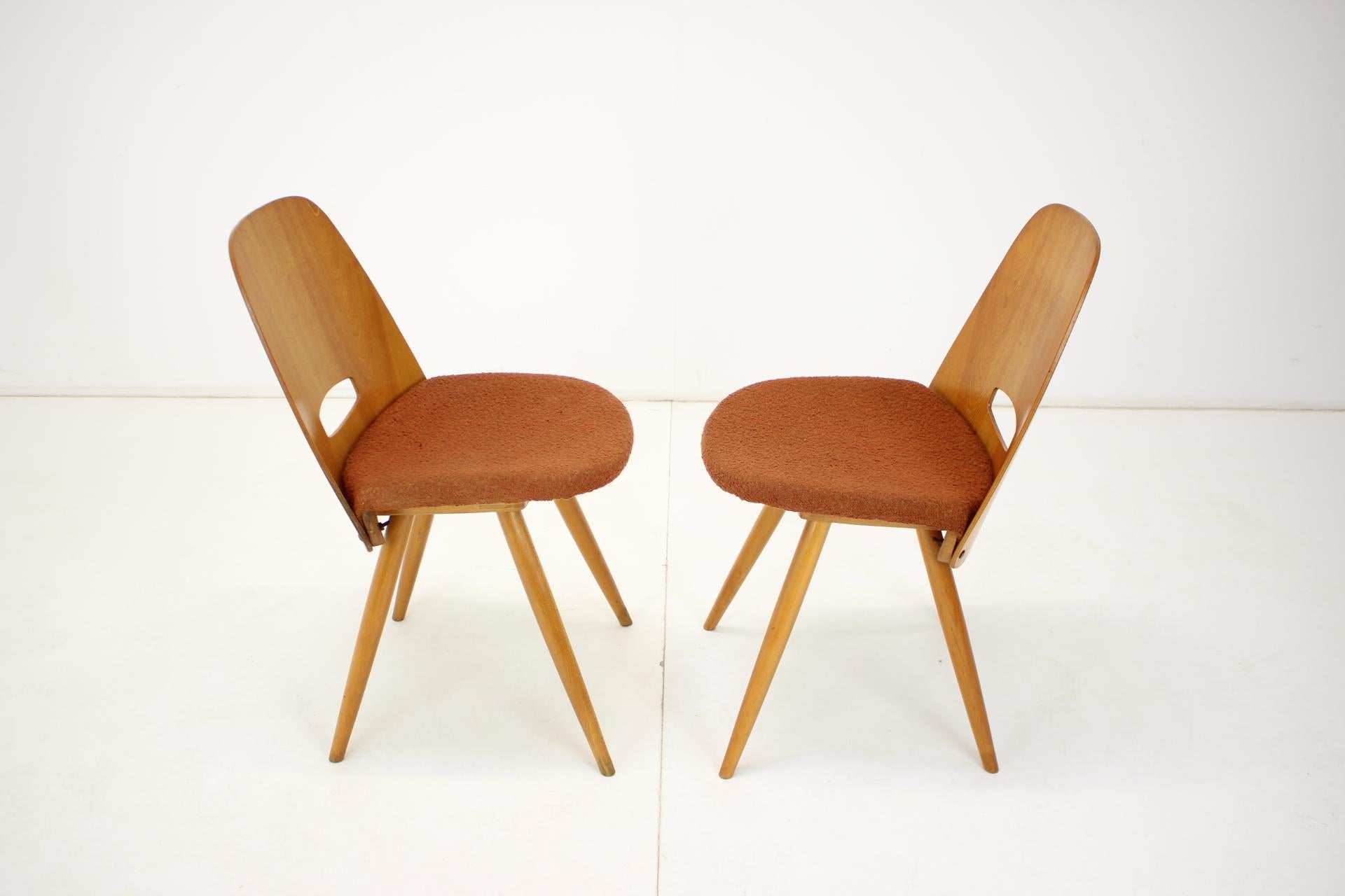 Pair of Chair Designed by František Jirák for Tatra, 1960's In Good Condition In Praha, CZ