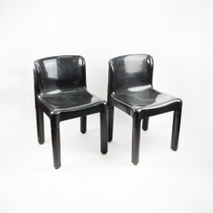 Pair of chairs 4875 designed by Carlo Bartoli for Kartell, 1974.