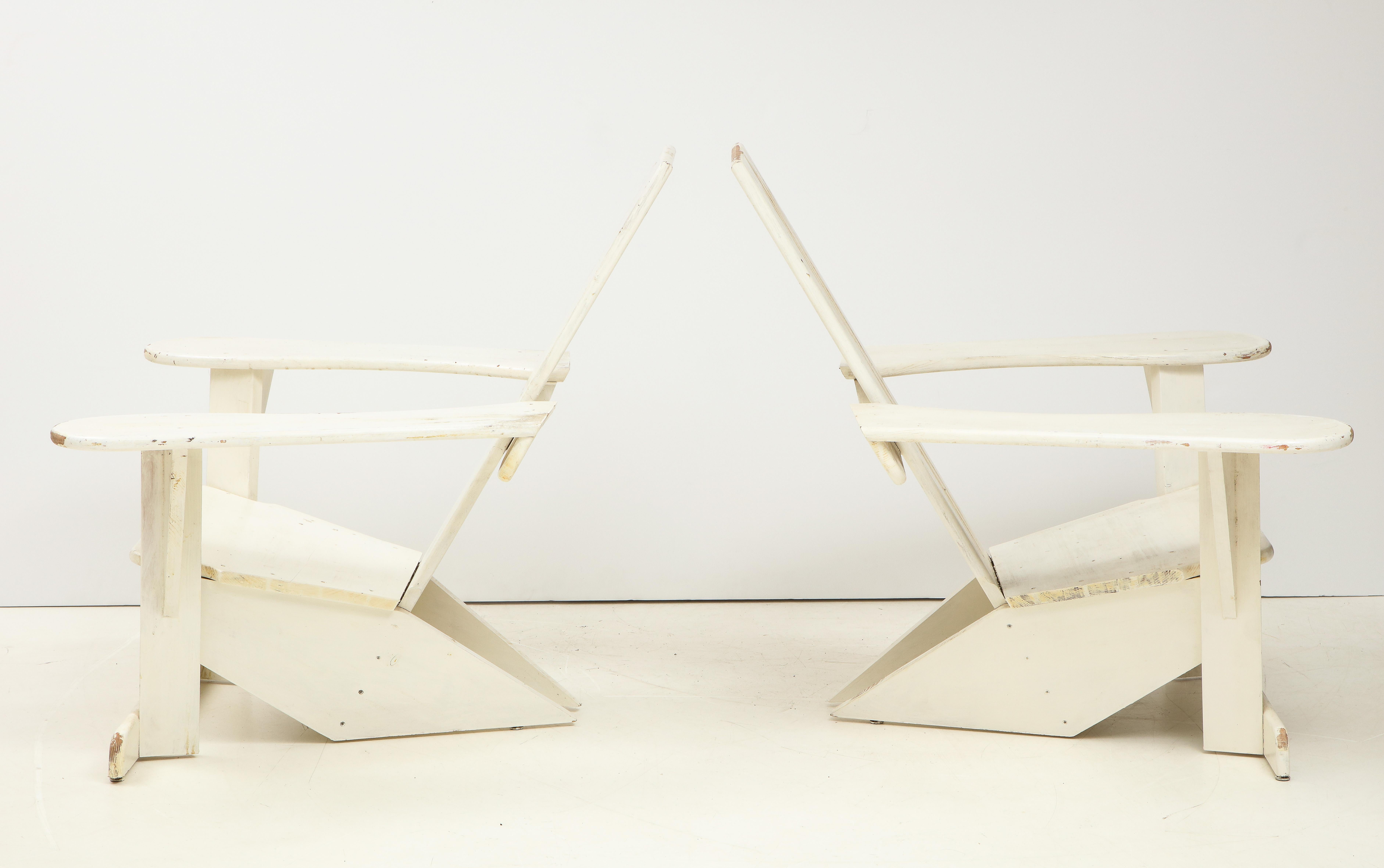 Pair of Chairs after Pierre Dariel, ‘Biarrtiz’ model, France, c. 1926 1