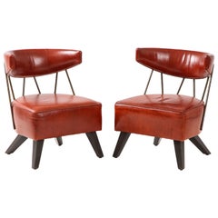Pair of Chairs in the Style / Attributed  to Billy Haines