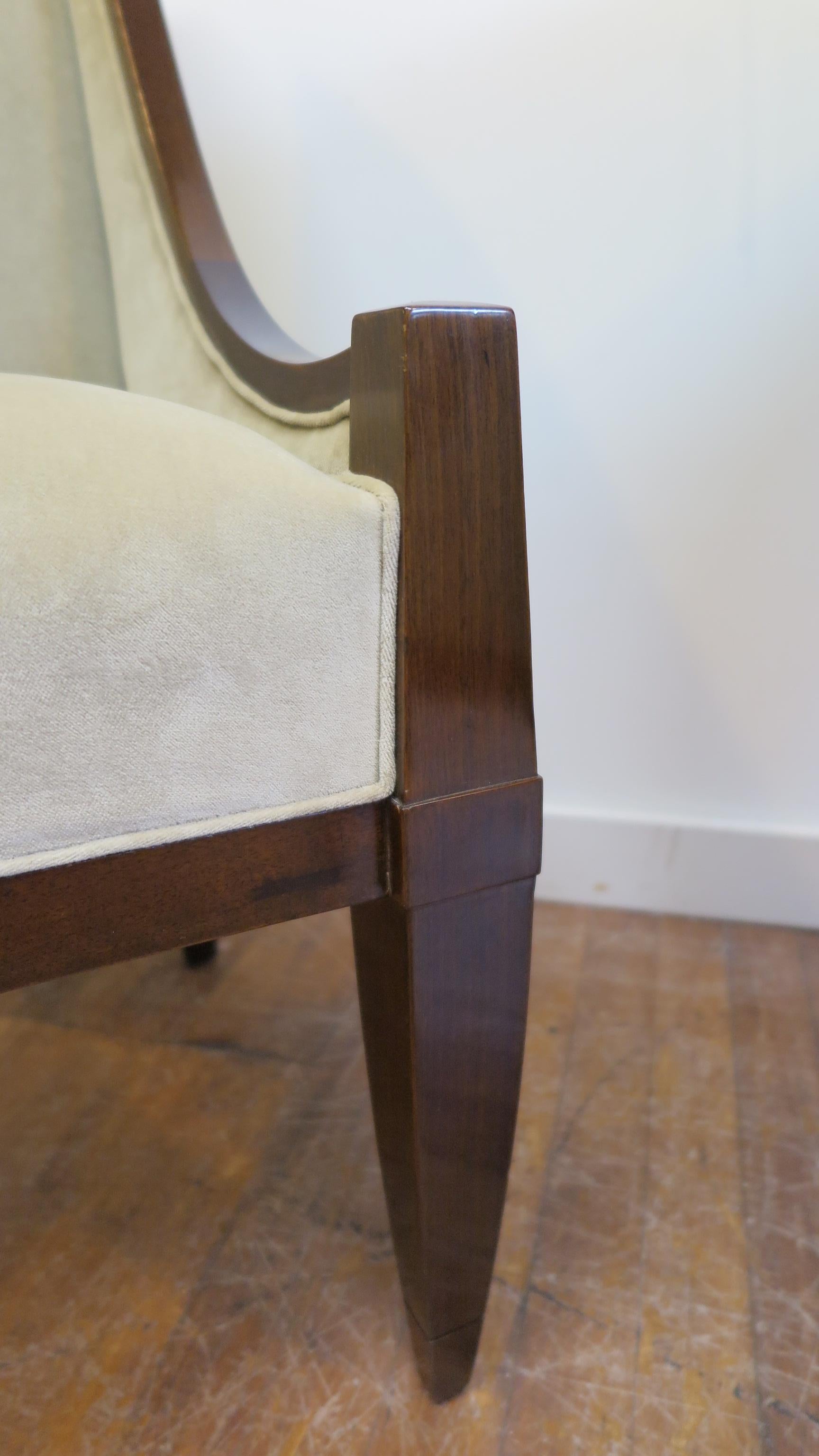 Pair of Chairs by André Sornay In Good Condition In New York, NY