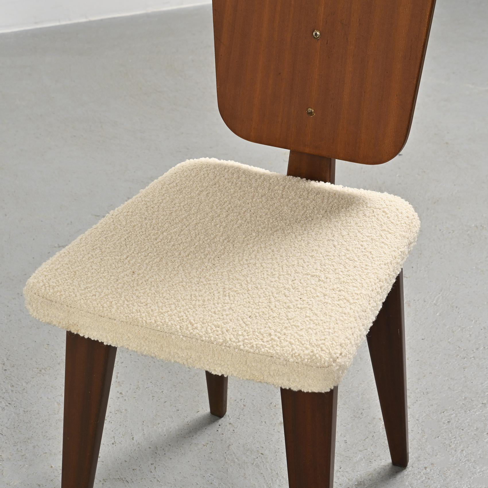 Paar Stühle von André Sornay, Lyon Frankreich im Angebot 2