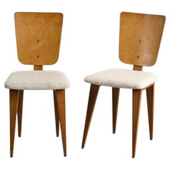 Paire de chaises par André Sornay, Lyon France