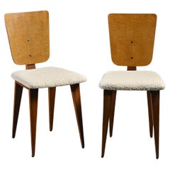 Paire de chaises par André Sornay, Lyon France