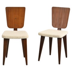 Pair of Chairs by André Sornay, Lyon France