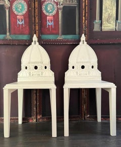 Pareja de sillas de Cosimo De Vita, inspiradas en el Duomo de Florencia