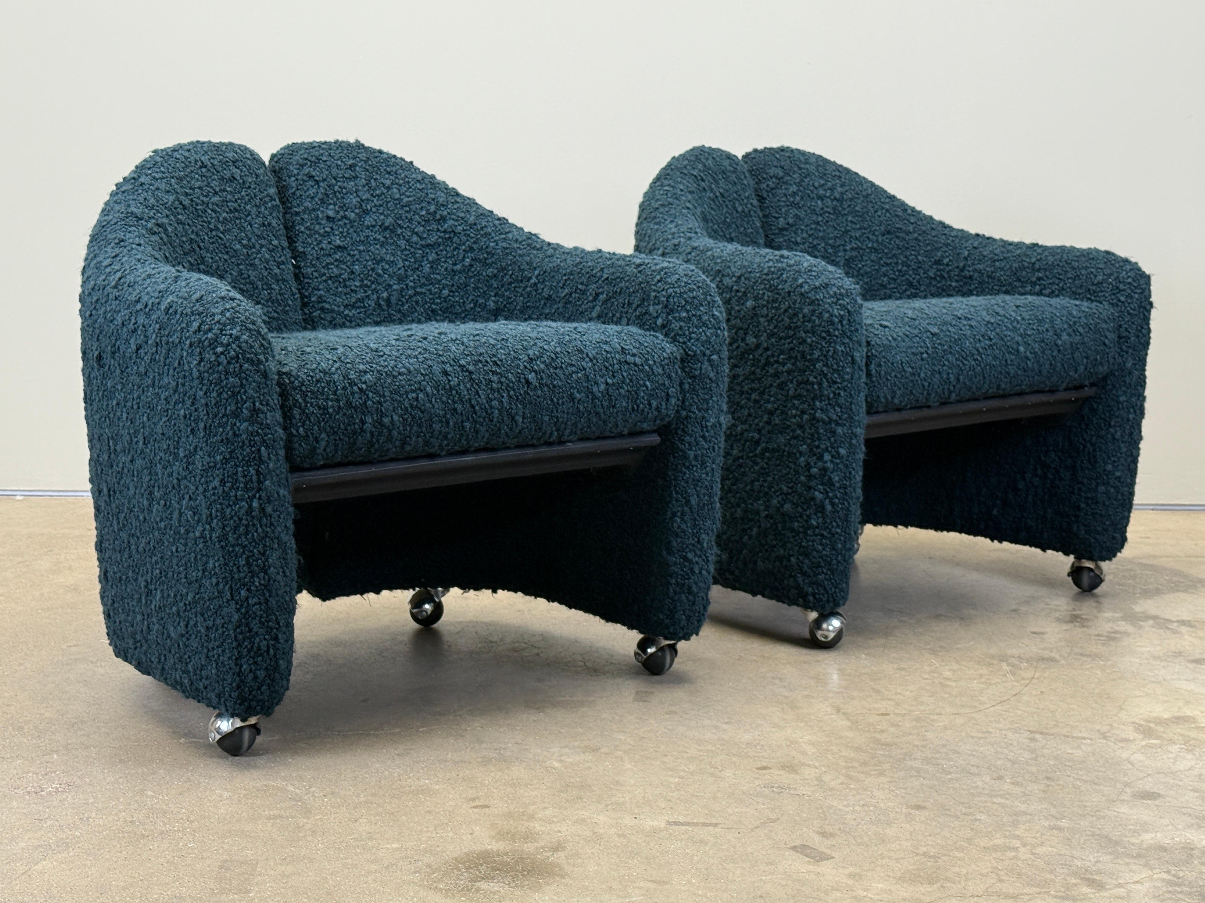 Paire de chaises d'Eugenio Gerli pour Tecno en vente 5