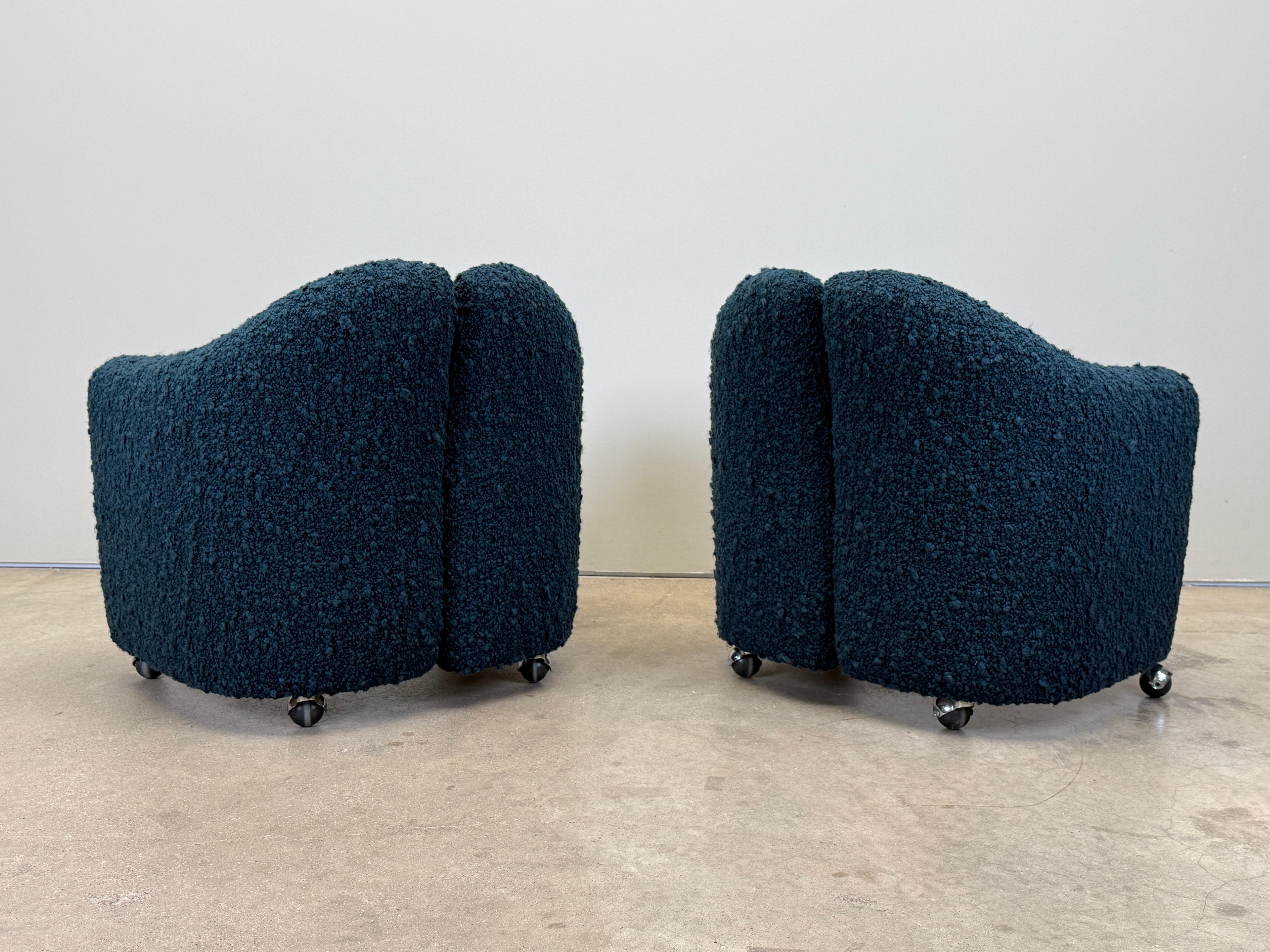 Paire de chaises d'Eugenio Gerli pour Tecno en vente 6