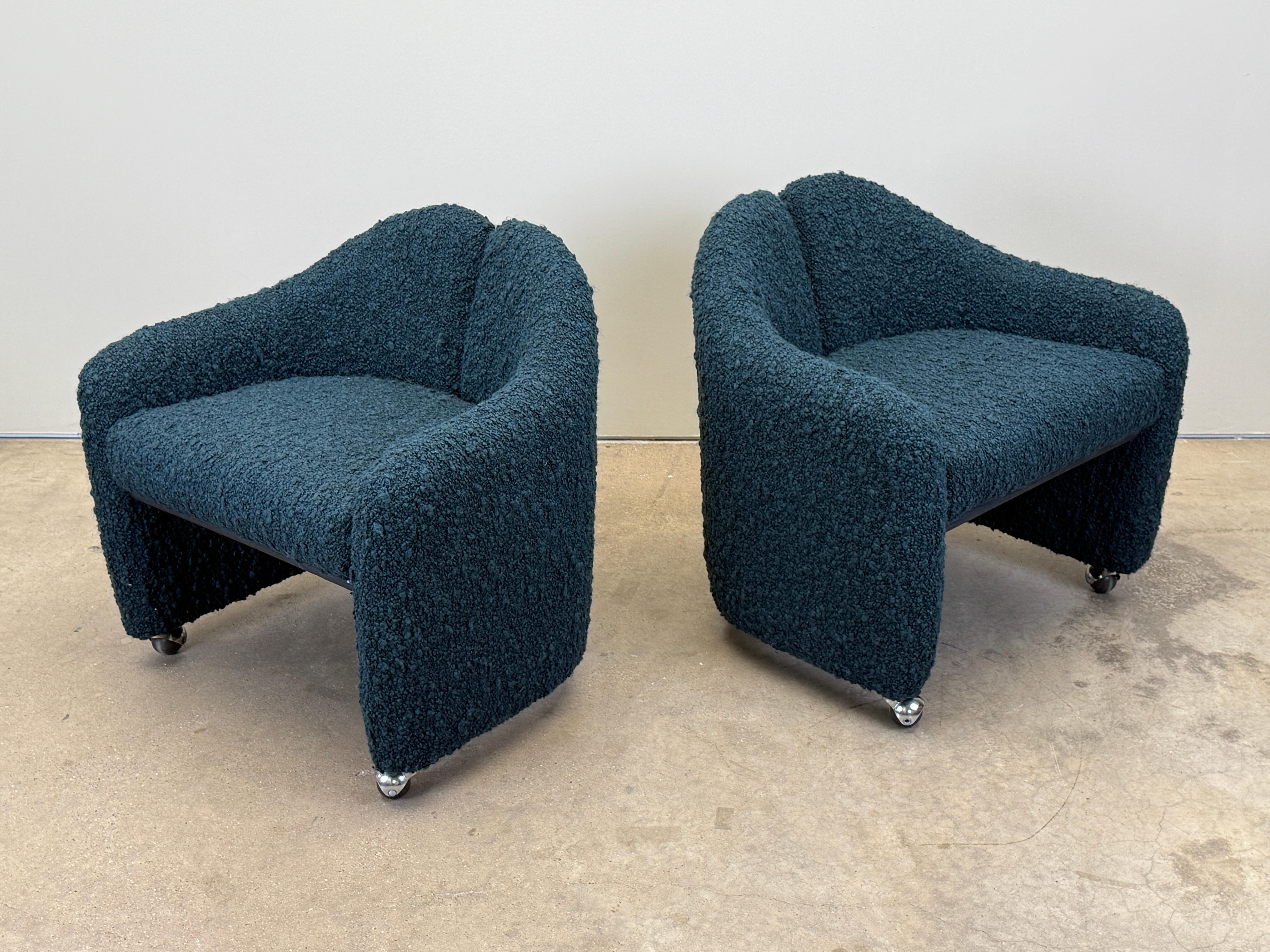 Paire de chaises d'Eugenio Gerli pour Tecno en vente 7
