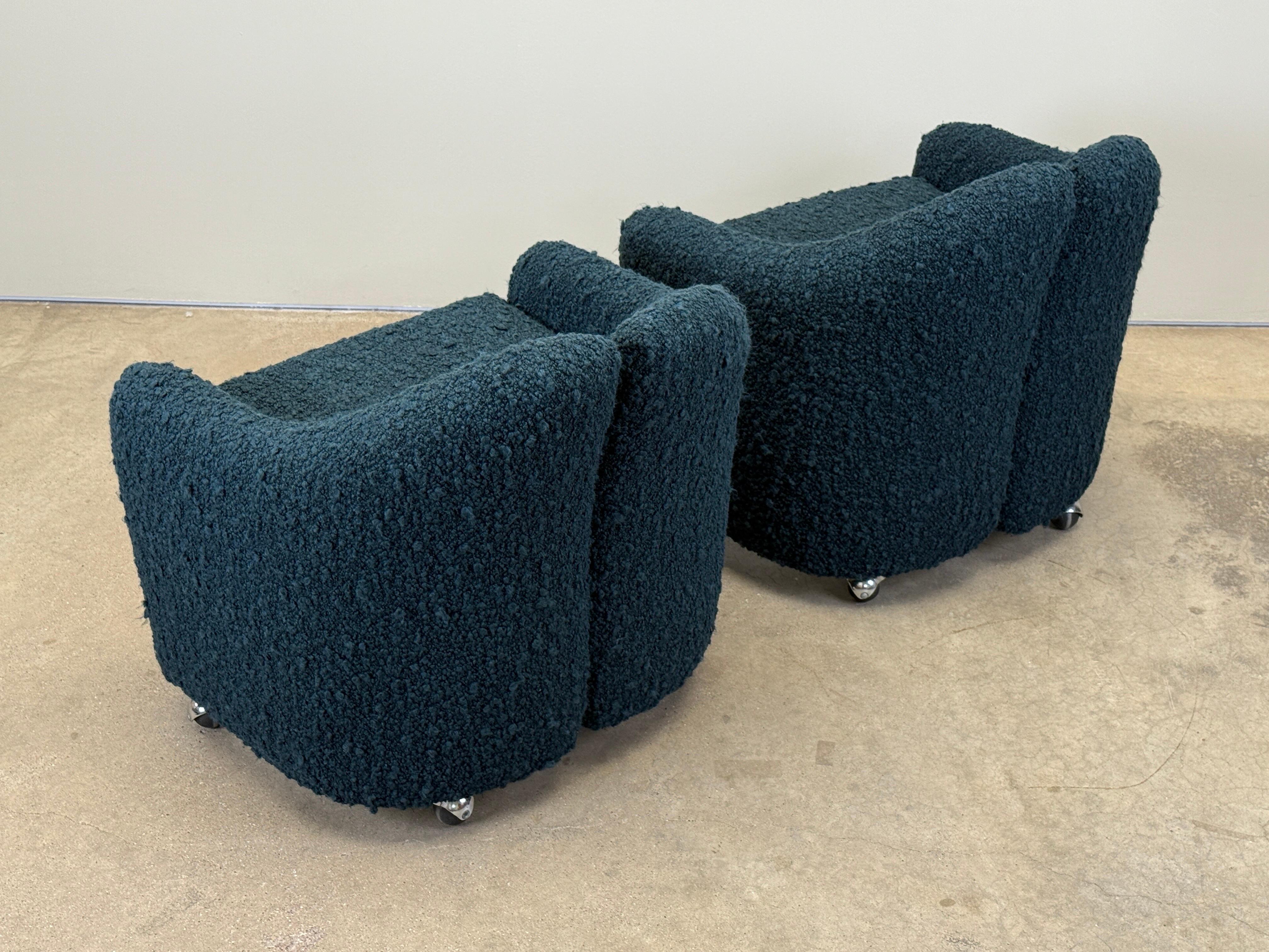 Paire de chaises d'Eugenio Gerli pour Tecno en vente 9