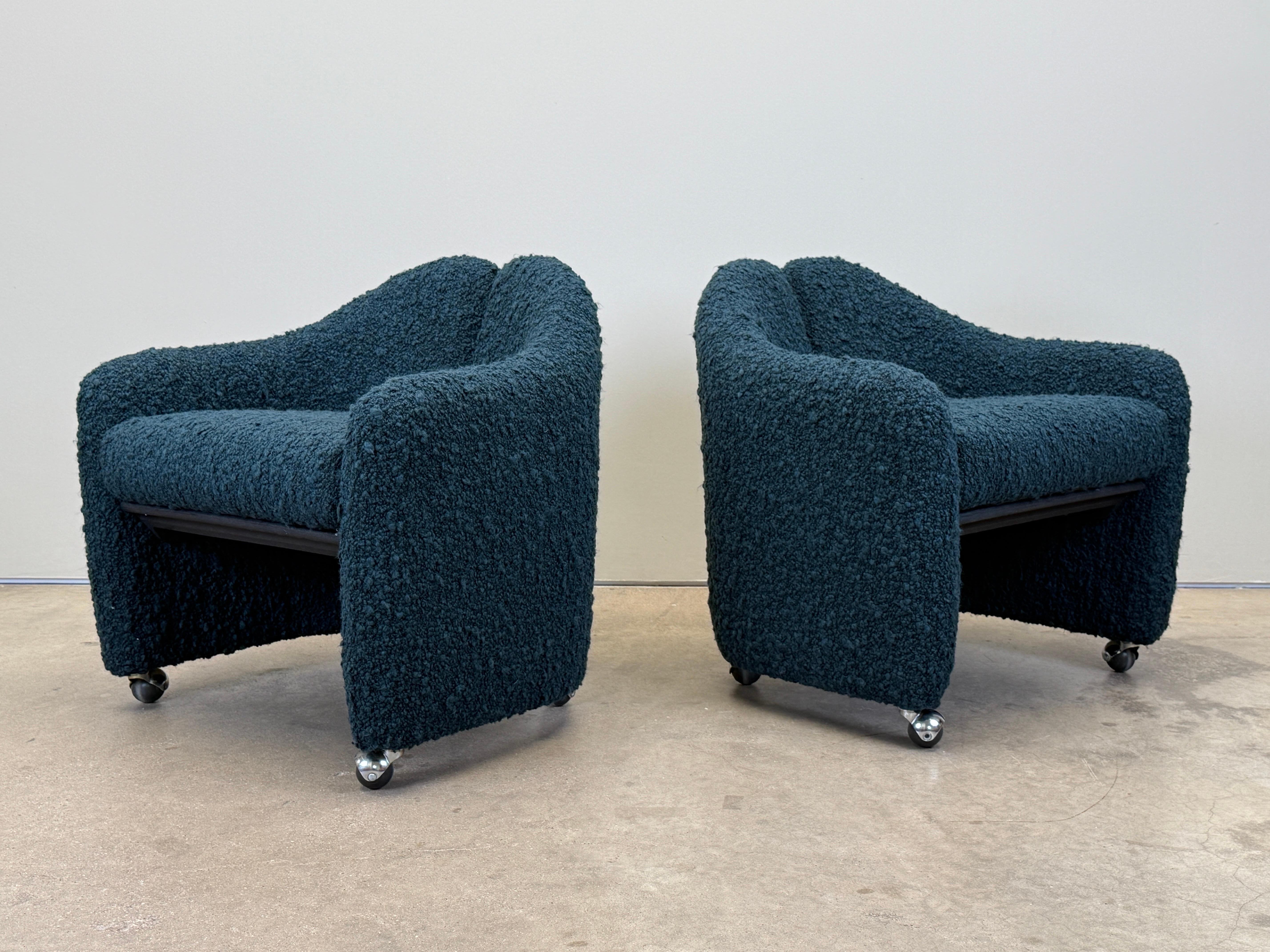 Paire de chaises d'Eugenio Gerli pour Tecno en vente 11
