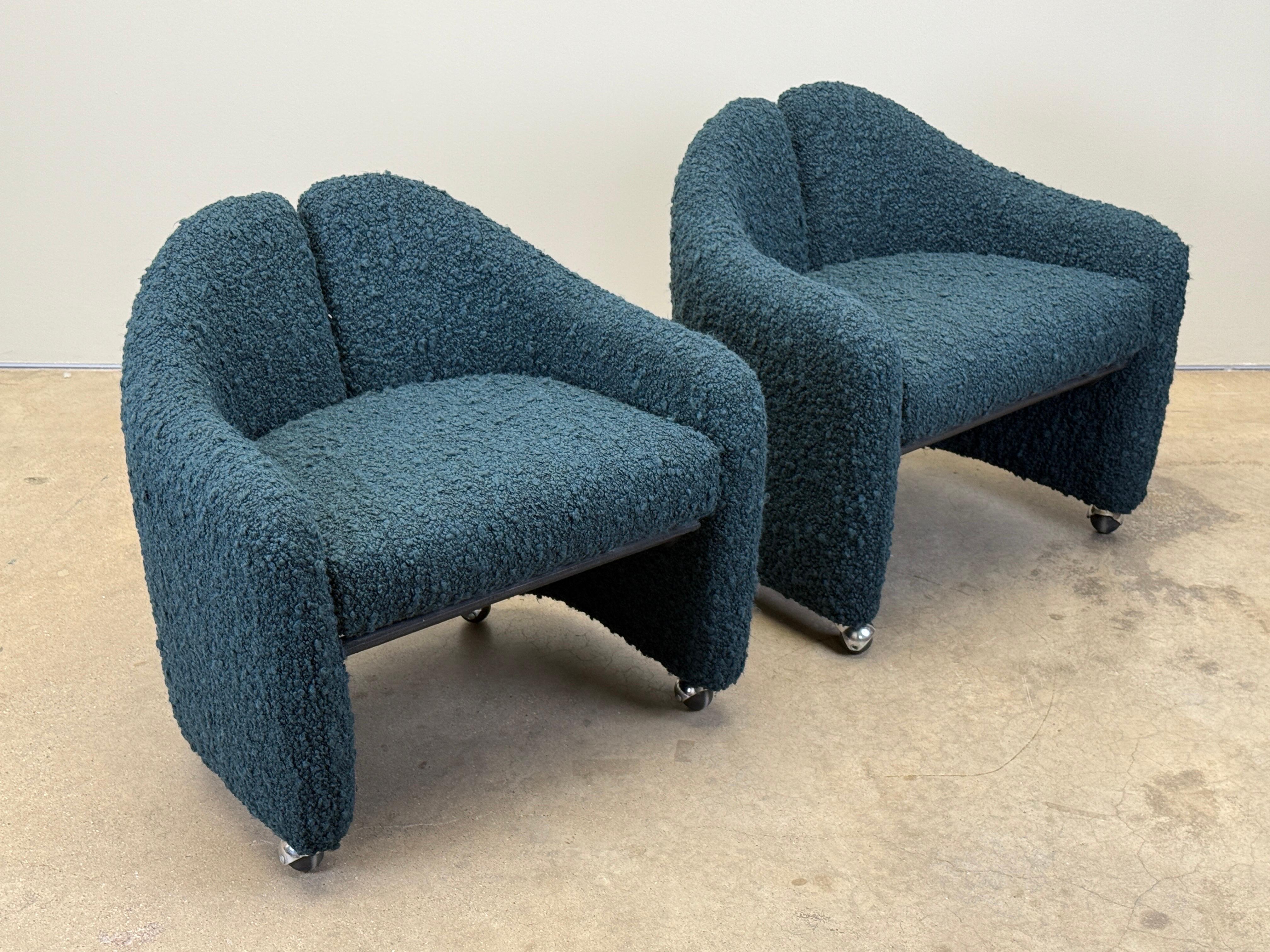 Paire de chaises d'Eugenio Gerli pour Tecno en vente 12