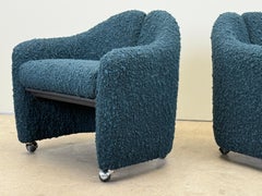 Pair of Chairs by Eugenio Gerli for Tecno
