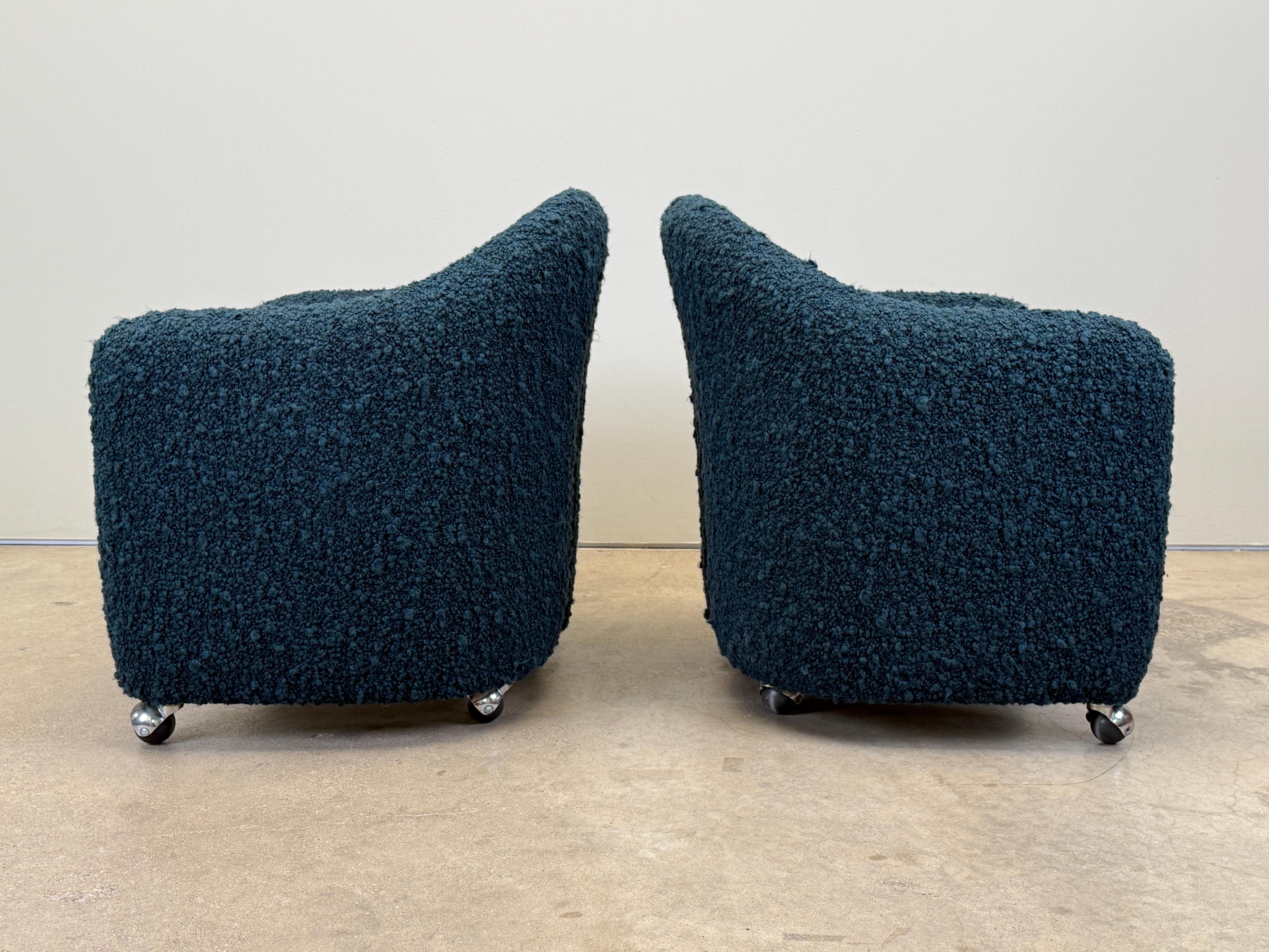 Paire de chaises d'Eugenio Gerli pour Tecno en vente 1