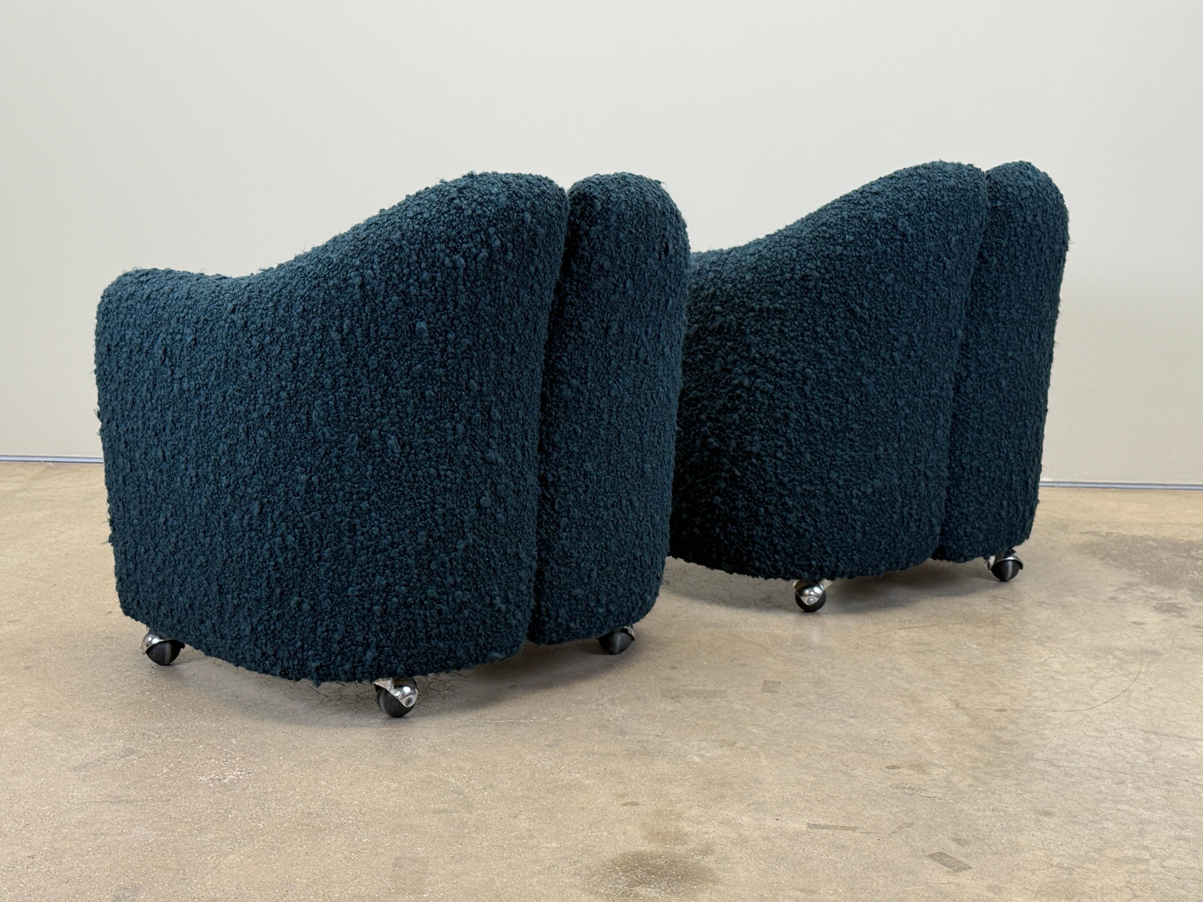 Paire de chaises d'Eugenio Gerli pour Tecno en vente 3