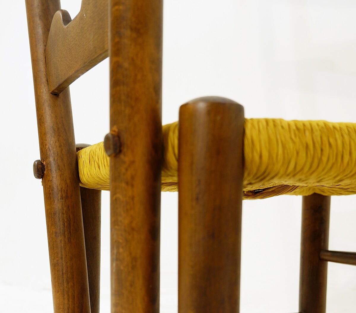 Mid-20th Century Pair of Chairs by Gio Ponti for Casa E Giardino, Milan, Italy, Circa 1939