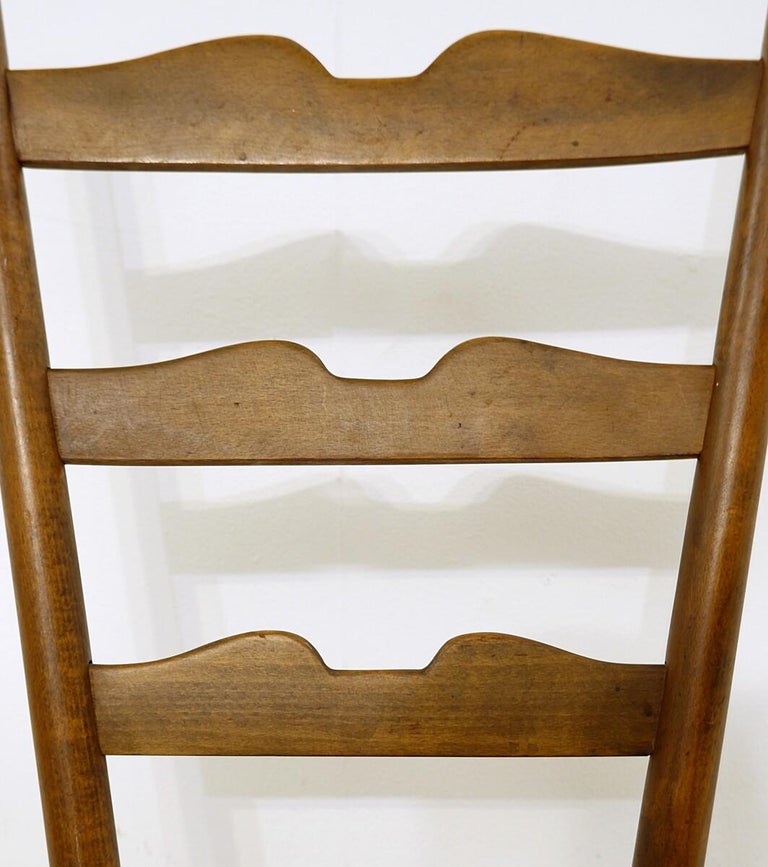 Pair Of Chairs By Gio Ponti For Casa E Giardino Milan Italy Circa 
