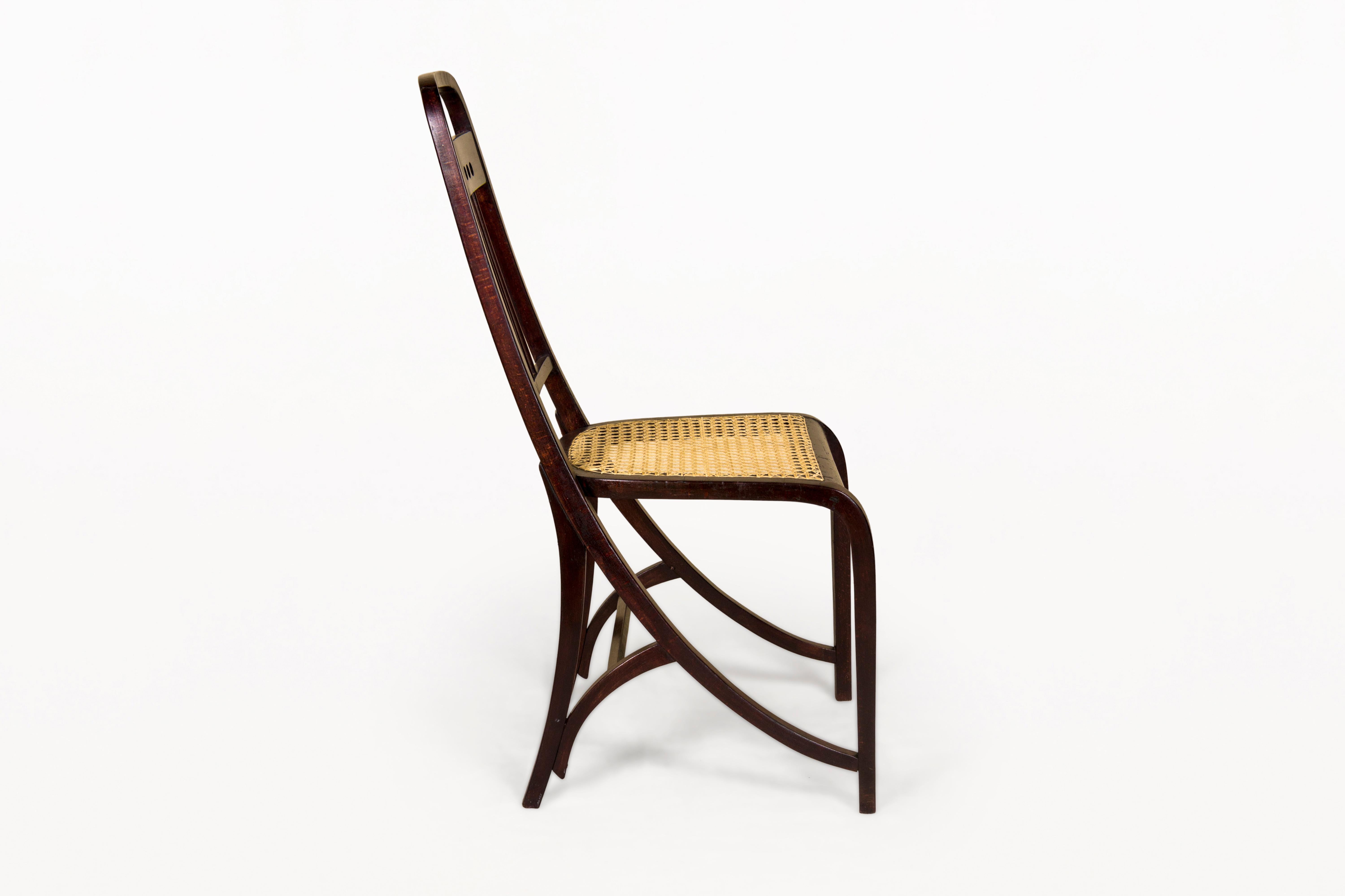 Pareja de sillas de Josef Hoffmann, Modelo 511, para Thonet, Circa 1904, Austria Austríaco en venta